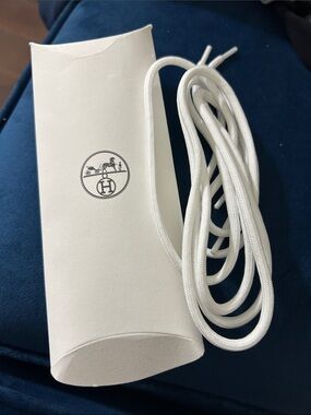 Hermès White laces with Branded Packaging